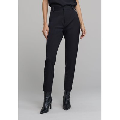 Pantalon femme zip coté best sale