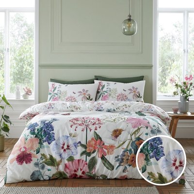 Exotic Garden 100% Cotton Duvet Cover and Pillowcase Set RHS