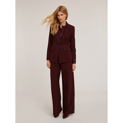 Blazer à simple boutonnage en tissu technique avec doublure intérieure ton sur ton MOTIVI