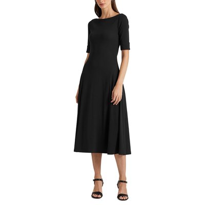 Cotton Midi Skater Dress LAUREN RALPH LAUREN