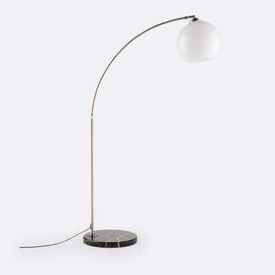 Lampadaire arc acier, marbre et acrylique, Bowata LA REDOUTE INTERIEURS