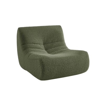 Chauffeuse tissu effet alpaca 1 place SOKOL SWEEEK