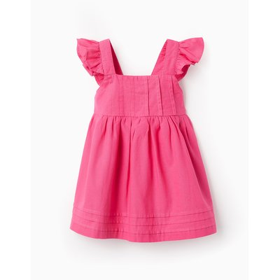 Robe en Coton et Lin avec Volants ZIPPY
