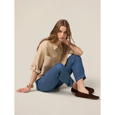 Jogging en fluide effet denim OLTRE