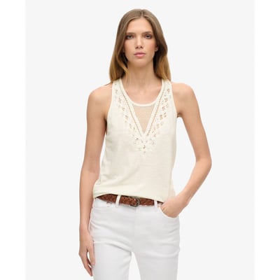 Débardeur en dentelle jersey SUPERDRY