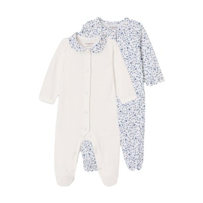 Lot de 2 dors-bien fleuris VERTBAUDET
