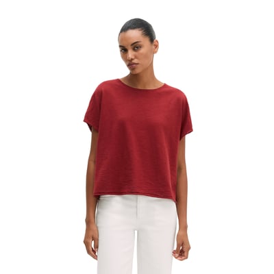 Pull en maille fine loose avec une épaule recoupée MARC O'POLO
