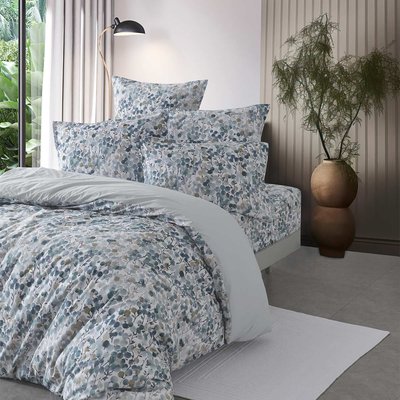 Housse de couette en percale de coton YULIE SENSEI MAISON