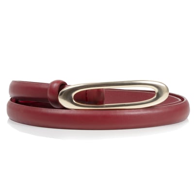 Ceinture synthétique avec plaque arrondie ISOTONER