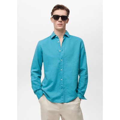 Chemise lin MANGO MAN