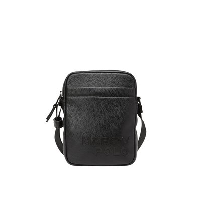 Sac à bandoulière small en une alternative de cuir en polyester recyclé MARC O'POLO