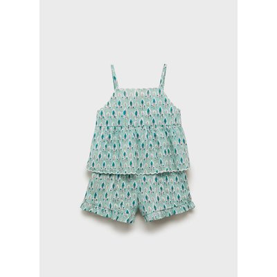 Pyjama court imprimé MANGO BABY