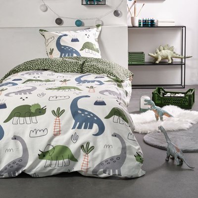 Parure de lit imprimé animalier coton HAPPY TODAY