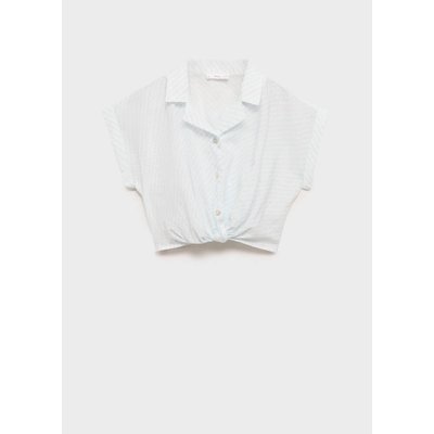 Blouse crop nœud MANGO KIDS
