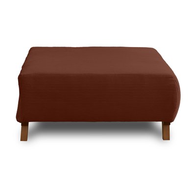 Pouf en Velours côtelé  - CRISTAL LISA DESIGN