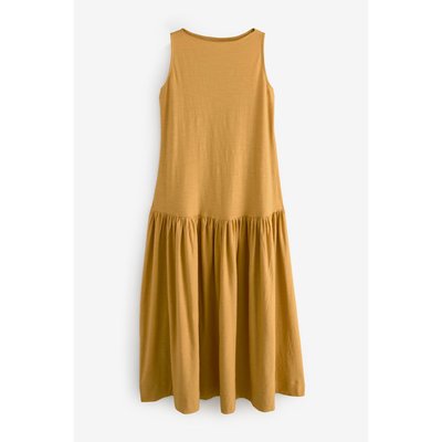 Robe mi-longue sans manches taille basse NEXT
