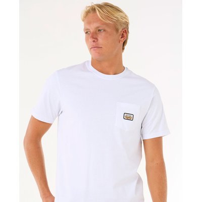 T-shirt SURF PARADISE BADGE TEE UPDATE RIP CURL