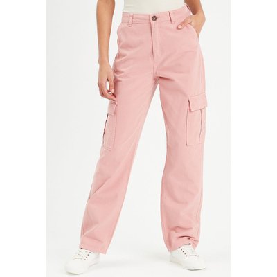 Pantalon large femme rose La Redoute