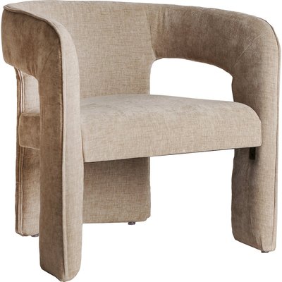 Fauteuil en velours Bautzen contemporain RECOLLECTION