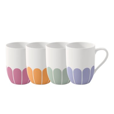 Mug Avec Anse, 4 Pcs FLEUR VILLEROY & BOCH