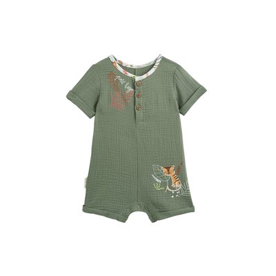 Combishort bébé en gaze de coton DUMBEA PETIT BEGUIN