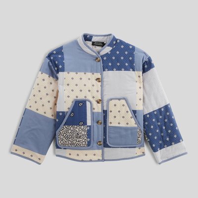 Veste imprimée effet patchwork MONOPRIX