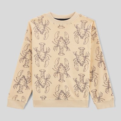 Sweat imprimé en éponge en coton BIO GOTS MONOPRIX