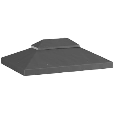 Toit de cabine de rechange Tissu Oxford (100% OUTSUNNY