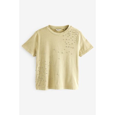 Chemise fantaisie délavé à manches courtes NEXT