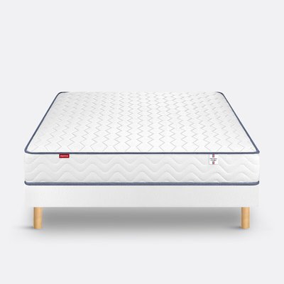 Matras met pocketveren, opgerold geleverd, Smiling MERINOS