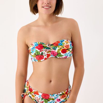 Haut de maillot bandeau à coques amovibles Donatella JANINE ROBIN