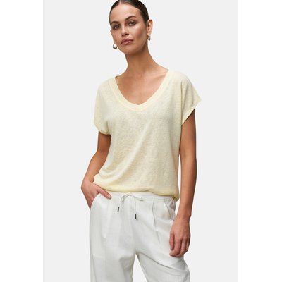 T-shirt aspect lin col v ZERO