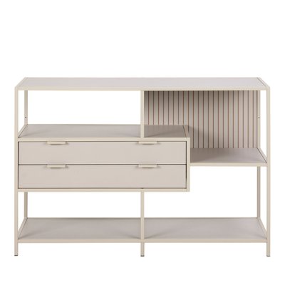 Étagère 2 tiroirs en métal L114cm - Hexa DRAWER