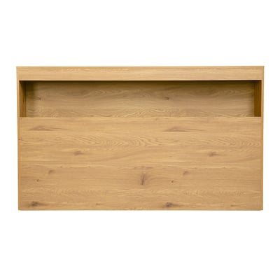 Tête de lit avec rangements finition bois chêne L170 cm SELENE MILIBOO