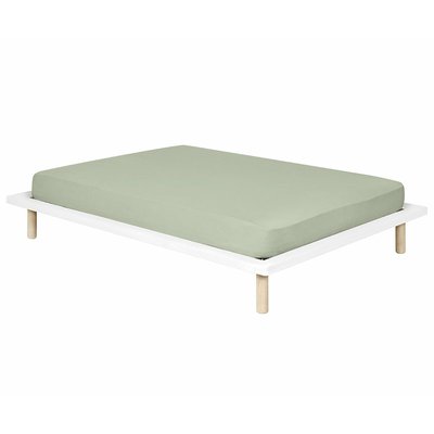Pack lit avec matelas Bois massif  MAKI AKITEN RETAIL