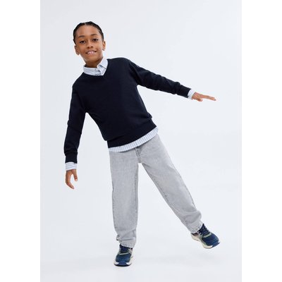 Pull-over coton col V MANGO KIDS