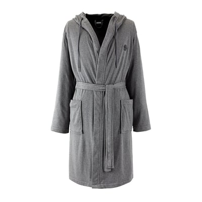Peignoir court en coton synthétique,EVENING BOSS HOME