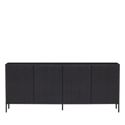 Buffet en bois de pin - GRAVURE WOOOD