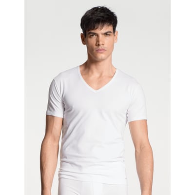 V-Shirt manches courtes Coton COTTON CODE CALIDA