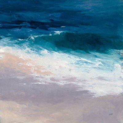 Tableau paysage abstrait Marée du soir HEXOA