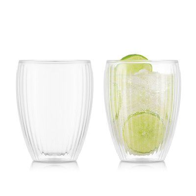 Bodum 0.32 L Transparent PAVINA Set 2 verres double paroi BODUM