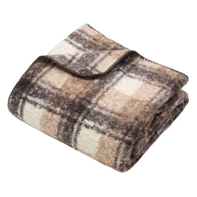 Plaid à motifs à carreaux AUTOMNE ATMOSPHERA