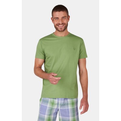 Tee-shirt en coton col rond, manches courtes ARTHUR