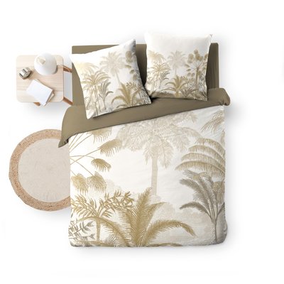 Housse de couette + 2 taies Collection Palmier cocoty DOUCEUR D'INTÉRIEUR