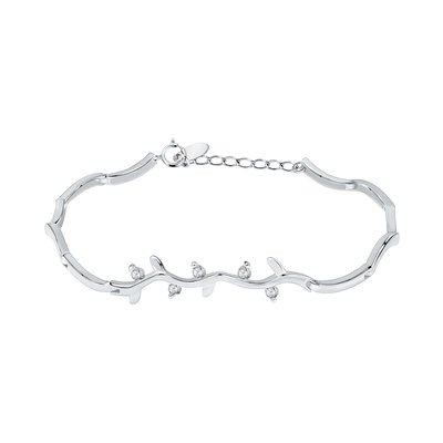 Bracelet en argent 925 et oxyde de zirconium CLEOR