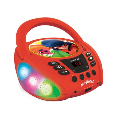Lecteur CD Bluetooth Miraculous LEXIBOOK