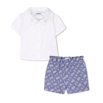 Ensemble chemise et short BOSS KIDSWEAR