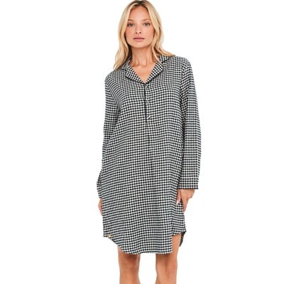 Chemise de nuit manches longues French Twin SELMARK
