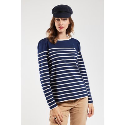 Marinière rayures fantaisie en coton léger ARMOR-LUX