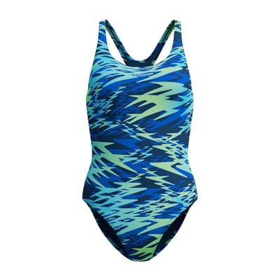 Maillot de bain 1 pièce motif/style abstrait HYPERBOOM MEDALIST SPEEDO